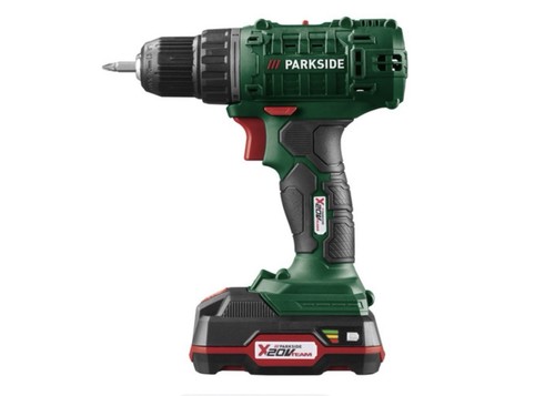 Parkside 20v cordless drill - 20v,